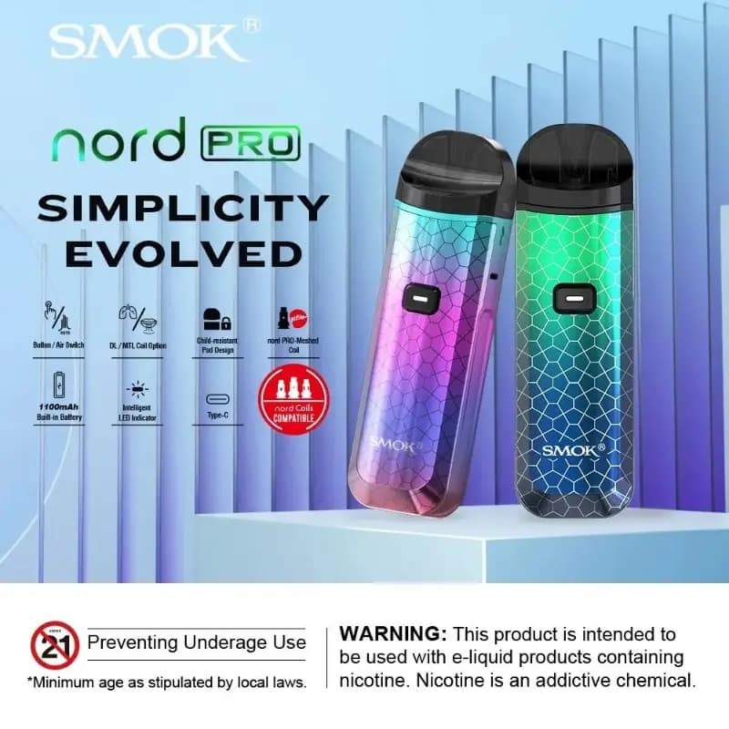 SMOK nord pro pod kit 25w
