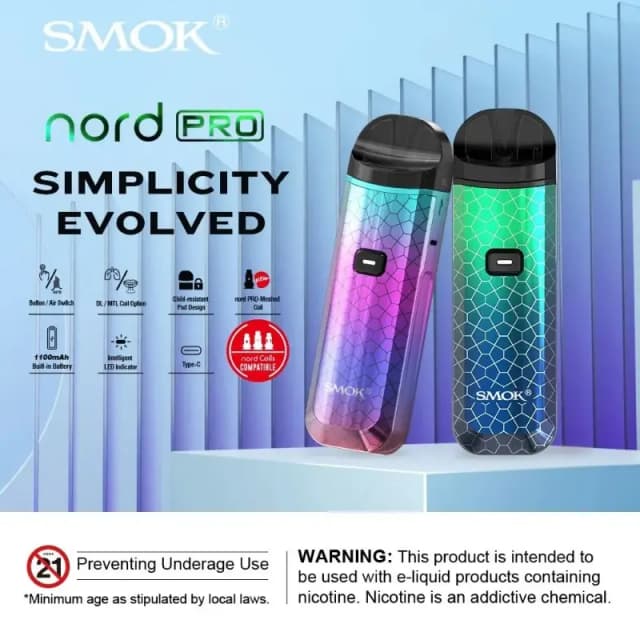 SMOK nord pro pod kit 25w