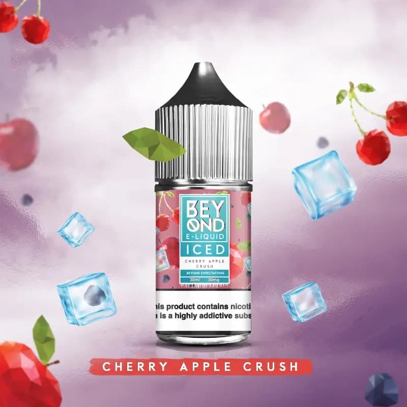 Cherry apple crush iced by BEYOND 30ml bottle