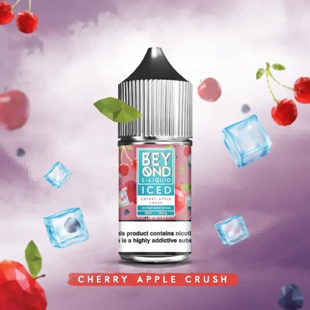 Cherry apple crush iced by BEYOND 30ml bottle