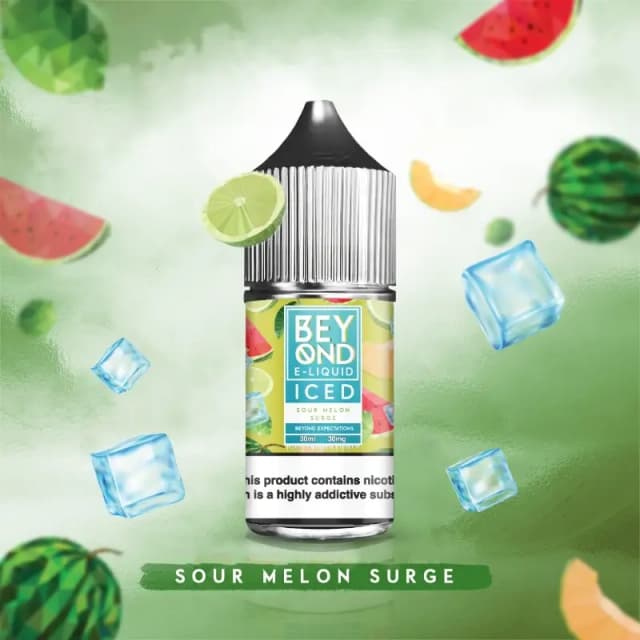 Sour melon surge iced by BEYOND 30ml bottle