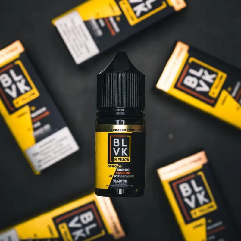 Mango passion ice by BLVK N' YELLOW 30ml bottle