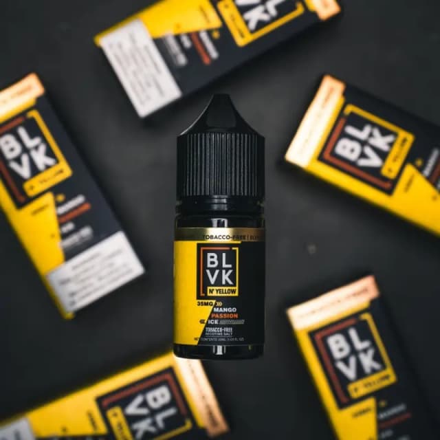 Mango passion ice by BLVK N' YELLOW 30ml bottle