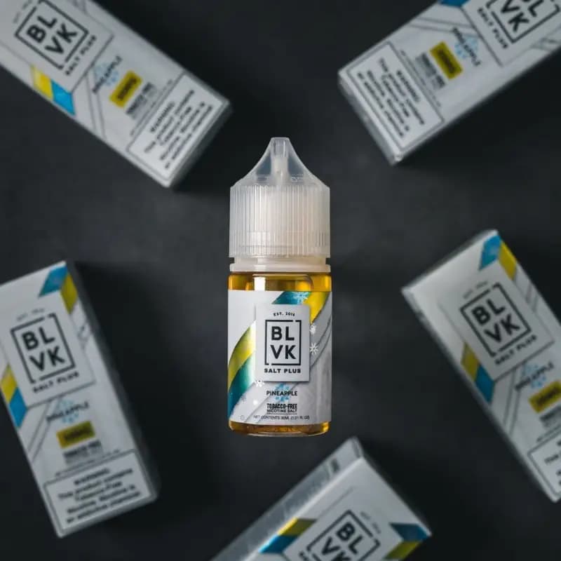 Pineapple ice by BLVK SALT PLUS 30ml bottle