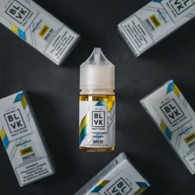Pineapple ice by BLVK SALT PLUS 30ml bottle