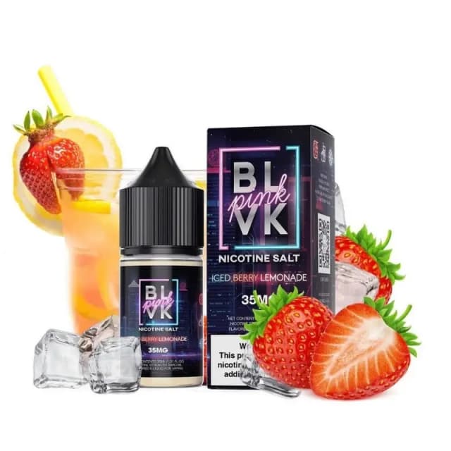 Iced berry lemonade by BLVK PINK 30ml bottle