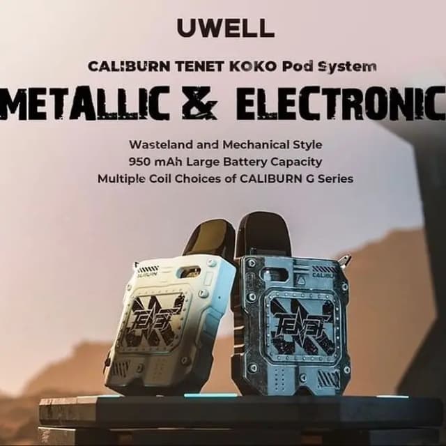UWELL caliburn tenet koko pod kit 18w
