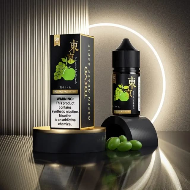 Green grape apple by TOKYO GOLDEN series 30ml bottle