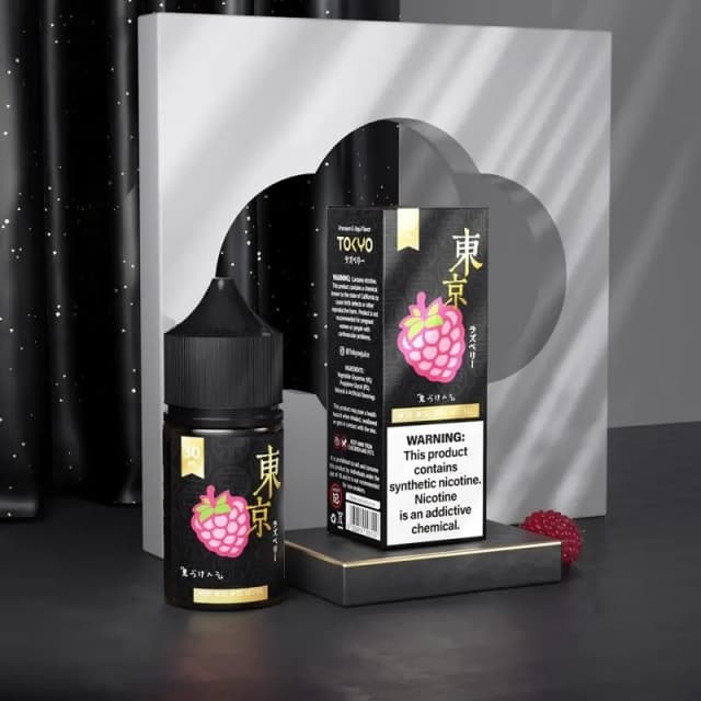 Raspberry ice by TOKYO GOLDEN series 30ml bottle