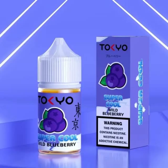 Wild blueberry by TOKYO SUPER COOL series 30ml bottle