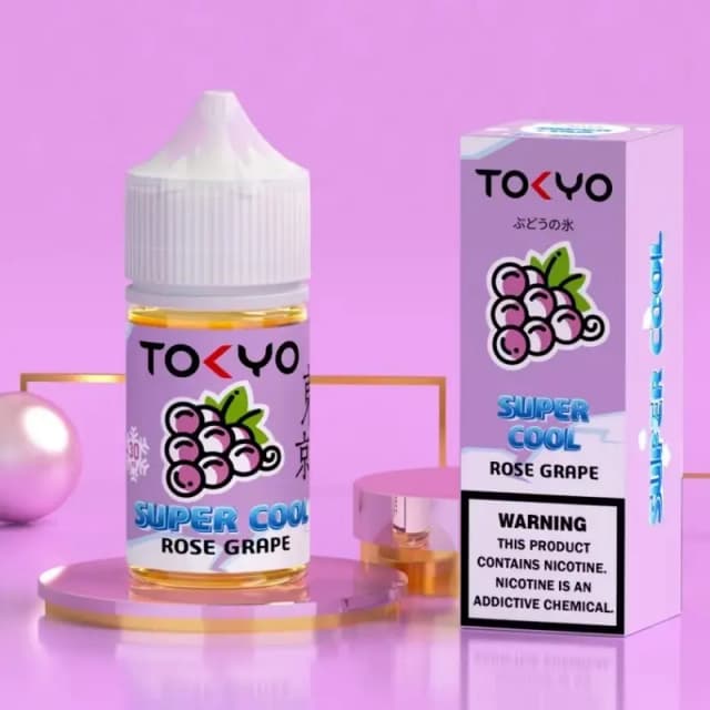 Rose grape by TOKYO SUPER COOL series 30ml bottle