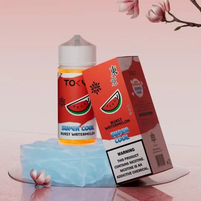 Burst watermelon by TOKYO SUPER COOL series 30ml bottle