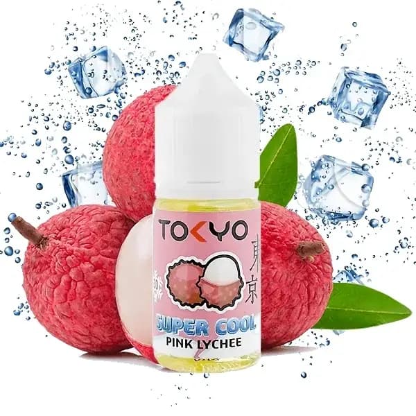 Pink lychee by TOKYO SUPER COOL series 30ml bottle