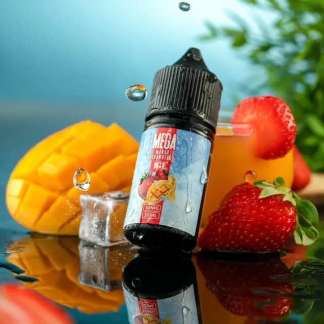 Mango strawberry ice by MEGA 30ml bottle