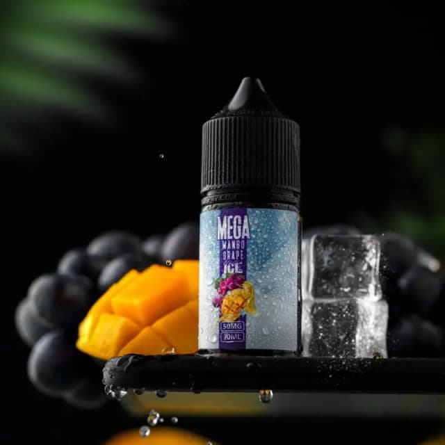 Mango grape ice by MEGA 30ml bottle