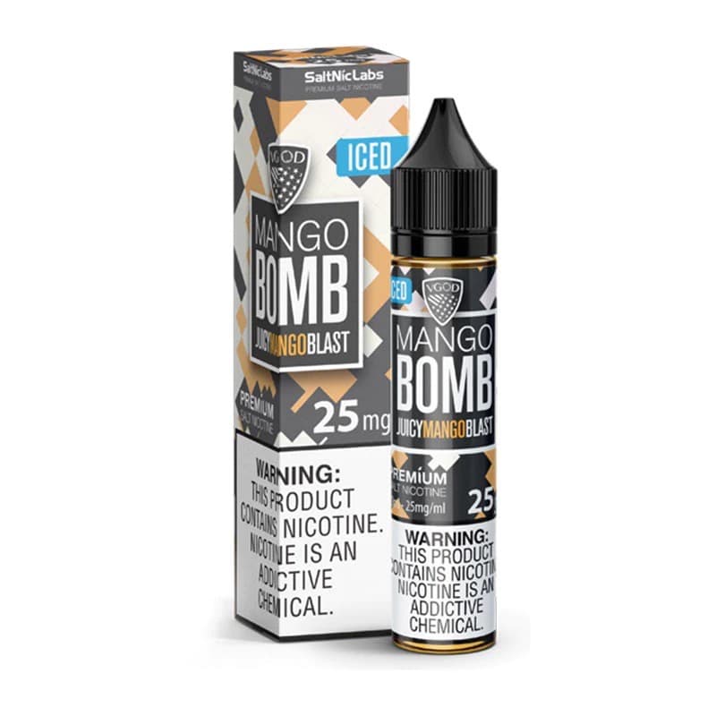 Mango bomb iced by VGOD 30ml bottle