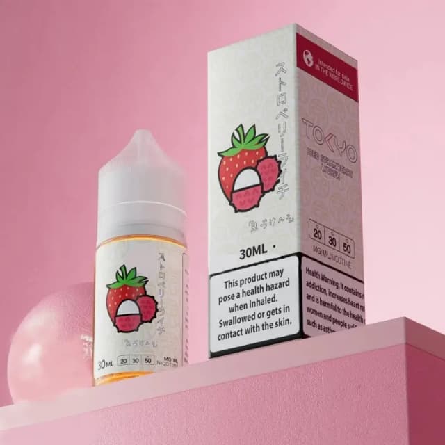 Iced strawberry lychee by TOKYO 30ml bottle
