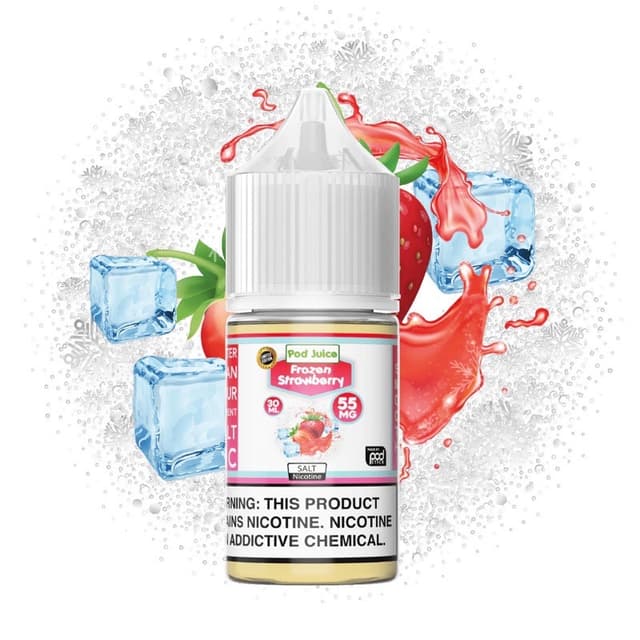 Frozen Strawberry Freeze BY POD JUICE 30ml Bottle