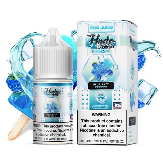 Blue Razz Freeze By POD JUICE HYDE 30ml Bottle