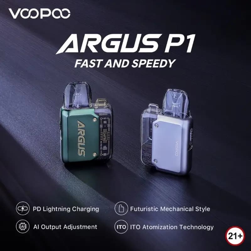 VOOPOO argus p1 pod kit 20w